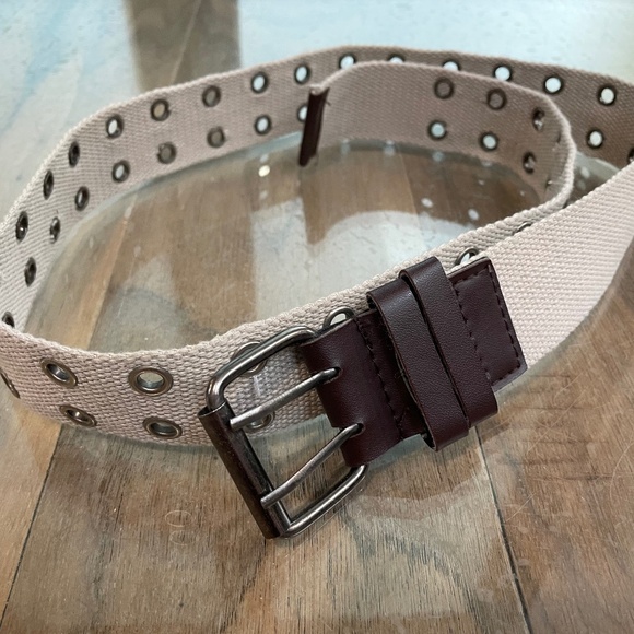 New Cloth Belt with Rivets - Picture 1 of 5